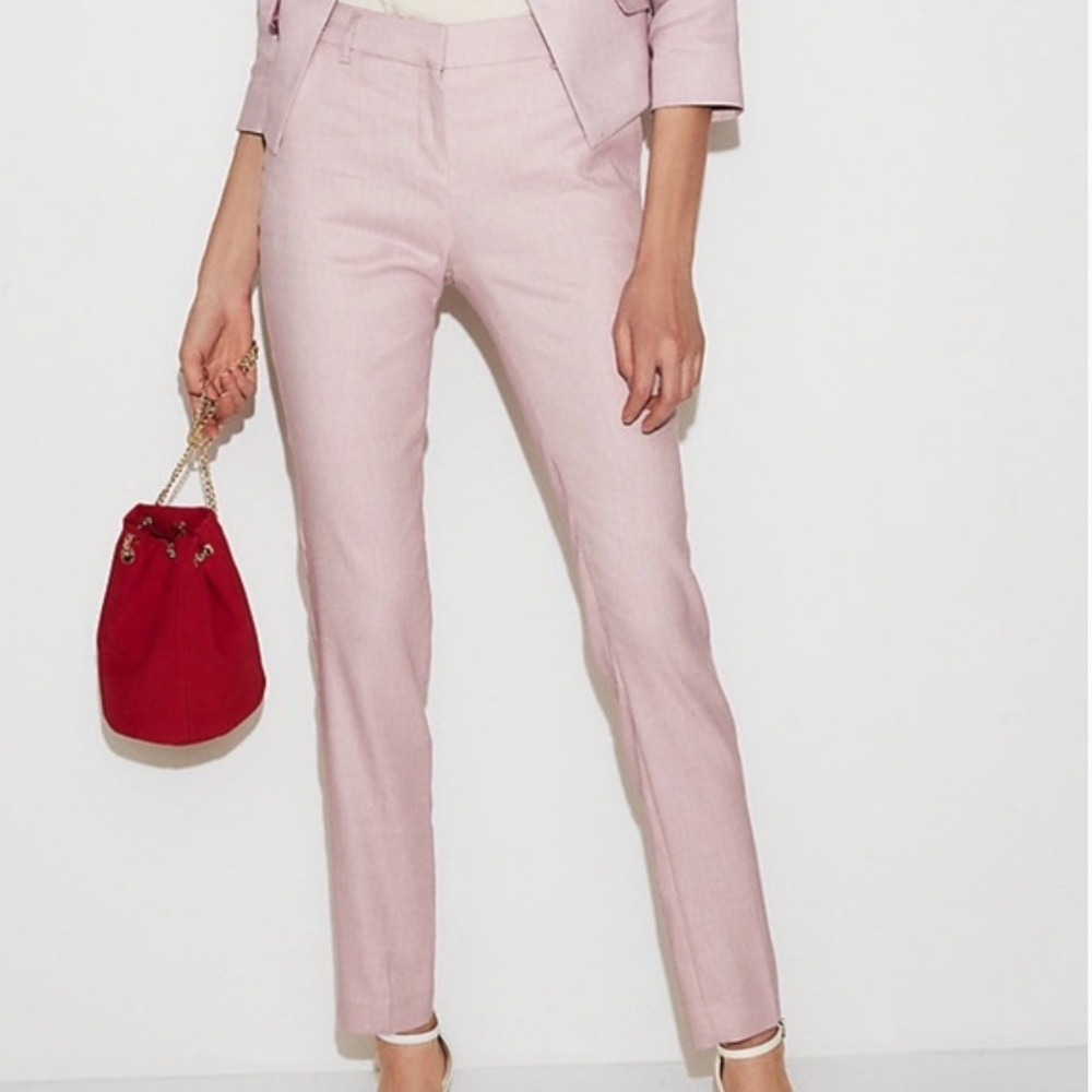 PINK EXPRESS CROP PANTS